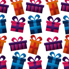 gifts boxes present pattern
