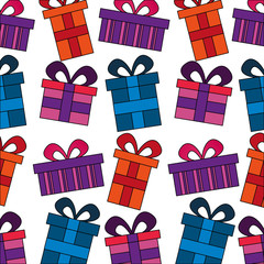 gifts boxes present pattern