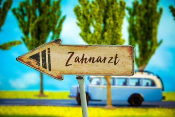 Schild 321 - Zahnarzt