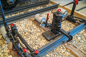 locomotive motor, old train motor