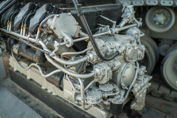 tank motor, iron motor, tanks of the war