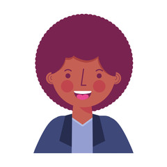 portrait smiling man character avatar