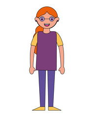 woman female character cartoon image