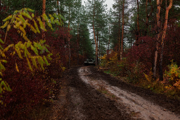 Ukraine Donbass military conflict armed forces and tanks to protect freedom and independence