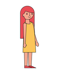 woman female character cartoon image