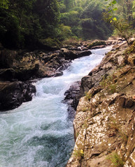 river in Khao Sok National Park, Surat Thani, Thailand
