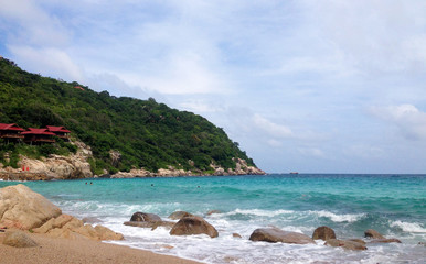 beach on Koh Tao Island, Thailand