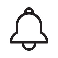 Icon Notification . Logo, design, universal, business, social media. Pixel perfect. Vector Eps10.