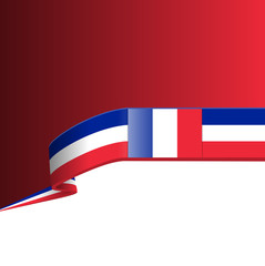 Obraz premium France flag concept
