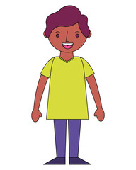 young boy male cartoon character