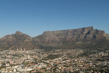 Fototapeta na wymiar Cape Town from Signal Hill