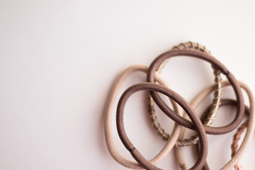 Fototapeta premium hair ties for long hair