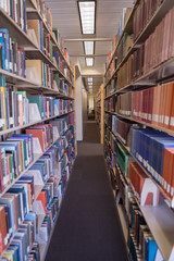 Scenes in a public library in Knoxville, Tennessee.