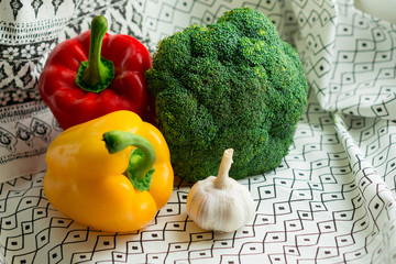 juicy fresh vegetables