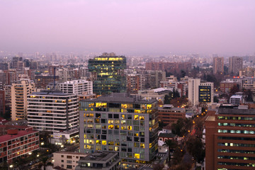 Naklejka premium Zanieczyszczenie miejskie