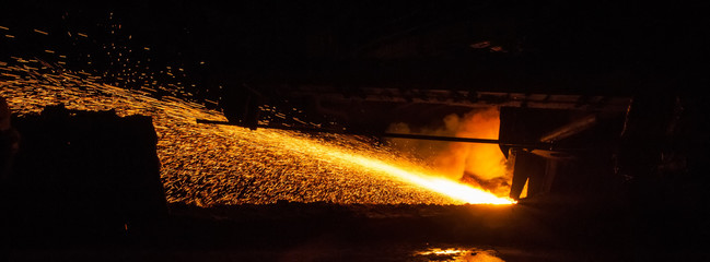 Pig iron - metallurgical production.