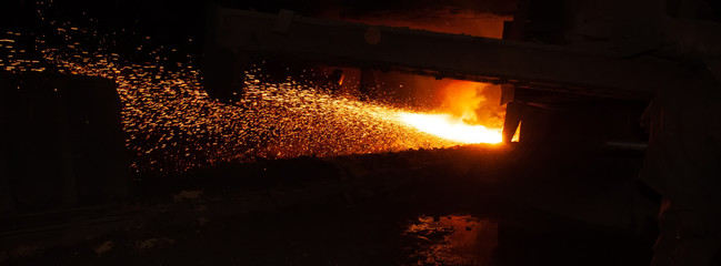 Pig iron - metallurgical production.