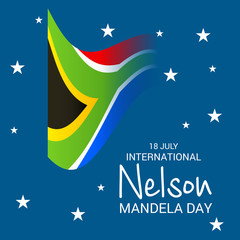 Obraz na płótnie Canvas International Nelson Mandela Day.