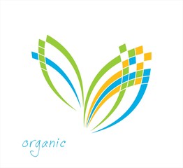 leaves, plant, icon , nature, Eco friendly business logo