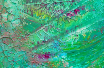 Abstract mixed acrylic texture with marble pattern.Abstract colorful background, wallpaper. Mixing paints. 