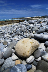 Pebbles on the beach - Arniston, South Africa