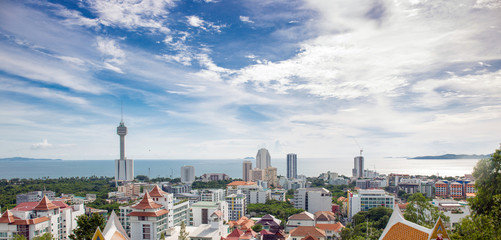 Pattaya, Thailand - View from the Big Buddha Hill