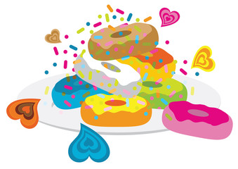 Fototapeta premium Yummy_Donut