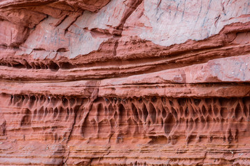 red glowing stones - Felsenglühen Altschlossfelsen Pfalz