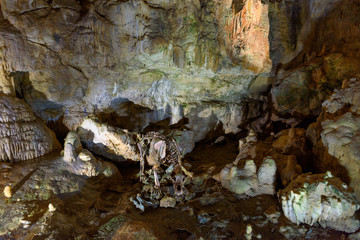 flowstone cave stalactite 