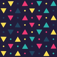 Seamless pattern with triangles - 213105515