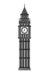 big ben tower british landmark