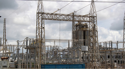 Industrial Electrical Power Plant Facility