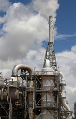 Industrial Chemical Power Plant Facility