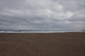 beach clouds