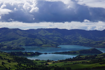Fototapeta na wymiar Akaroa, New Zealand
