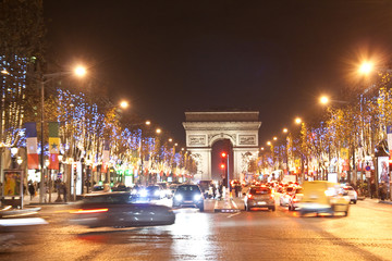 Lichtermeer in Paris