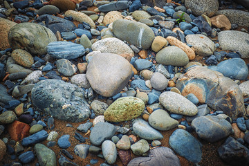 Fluvial Shaped Rocks - River Bank Deposits