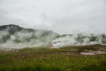 Região de Stokkur, na Islândia
