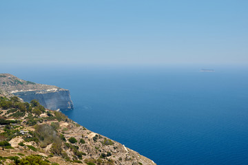 Fototapeta na wymiar Dingli cliffs. Malta