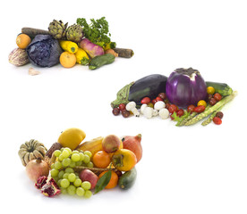 Colection of Fresh vegetables