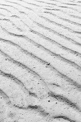 Fototapeta na wymiar Sand Pattern Black and White