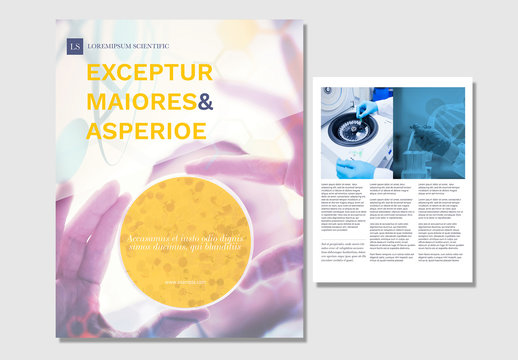 Double Sided Flyer Layout