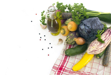 Fresh spring vegetables