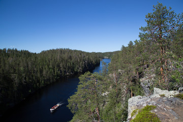 Kansallispuisto, tourism tour boat, national park