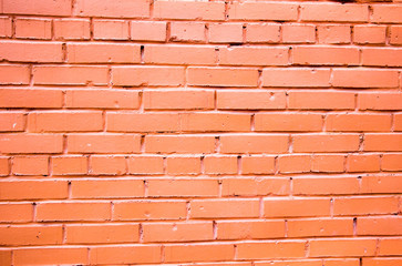 Colorful brick wall