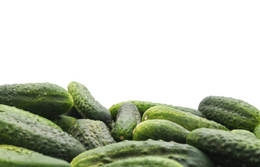 Bunch of cucumbers.