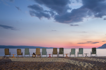 Relax on Croatian beach