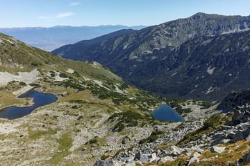 Amazing landscape with Tipitsko lakes, Pirin Mountain, Bulgaria