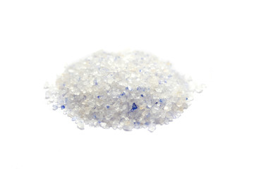 Blue Persian Salt stack isolated on white