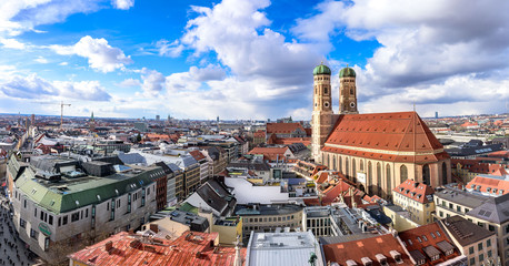 München über den Dächern